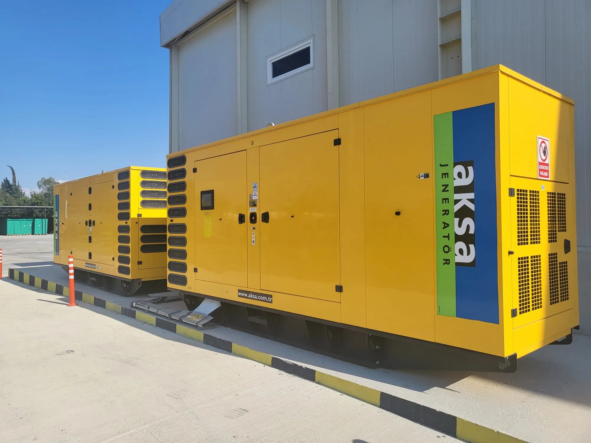 Aksa factory generators
