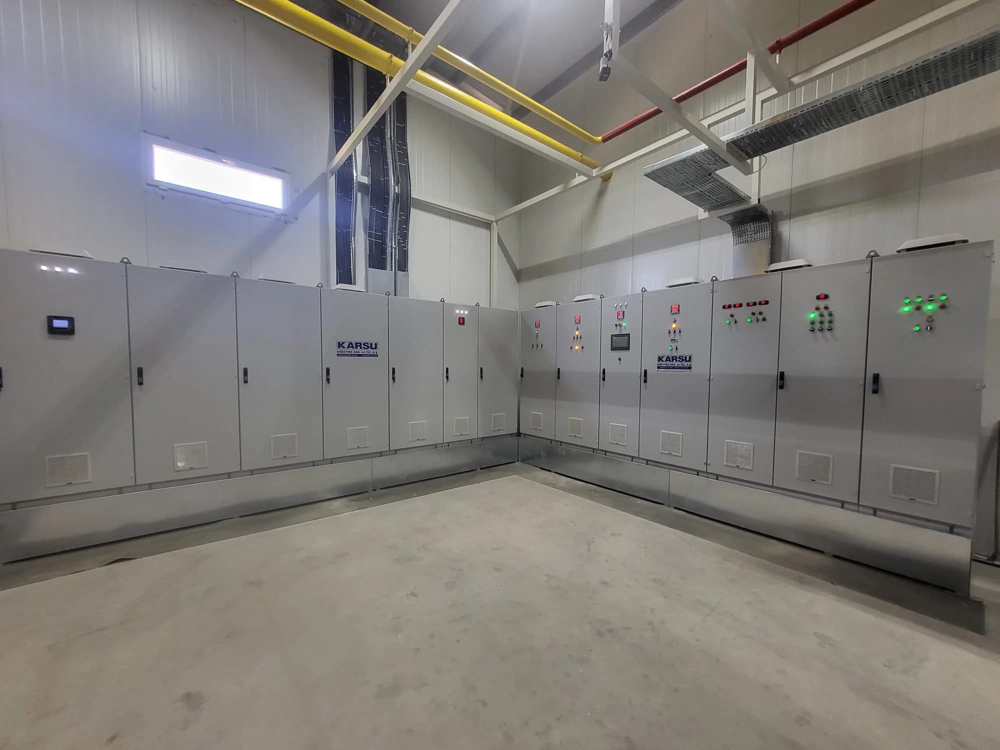 General view of the machine room