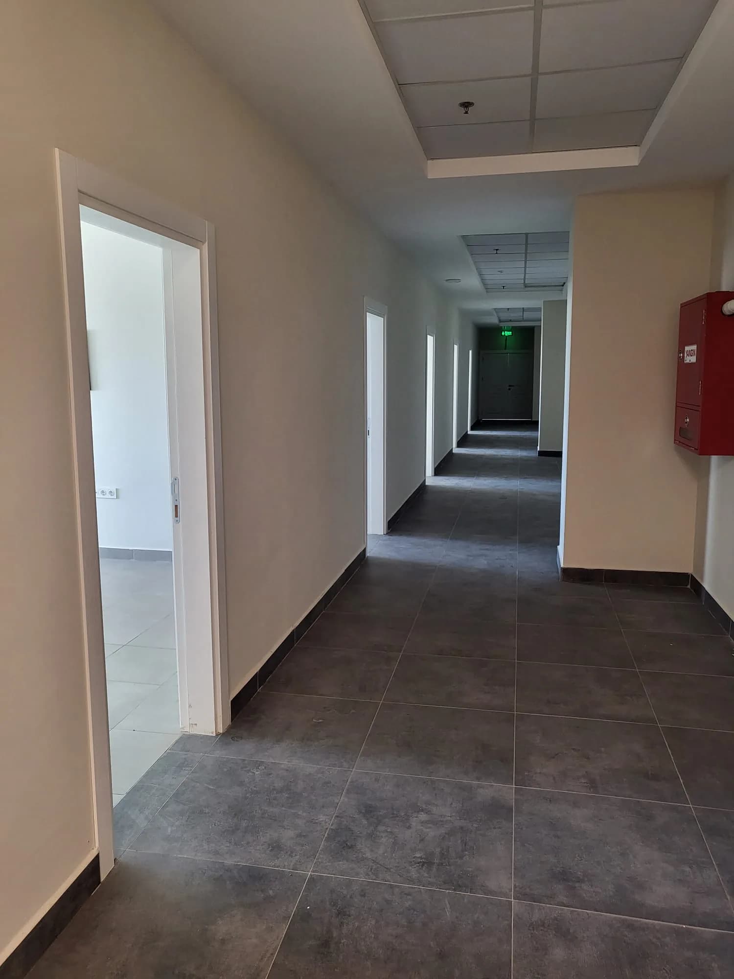 Administrative office corridor